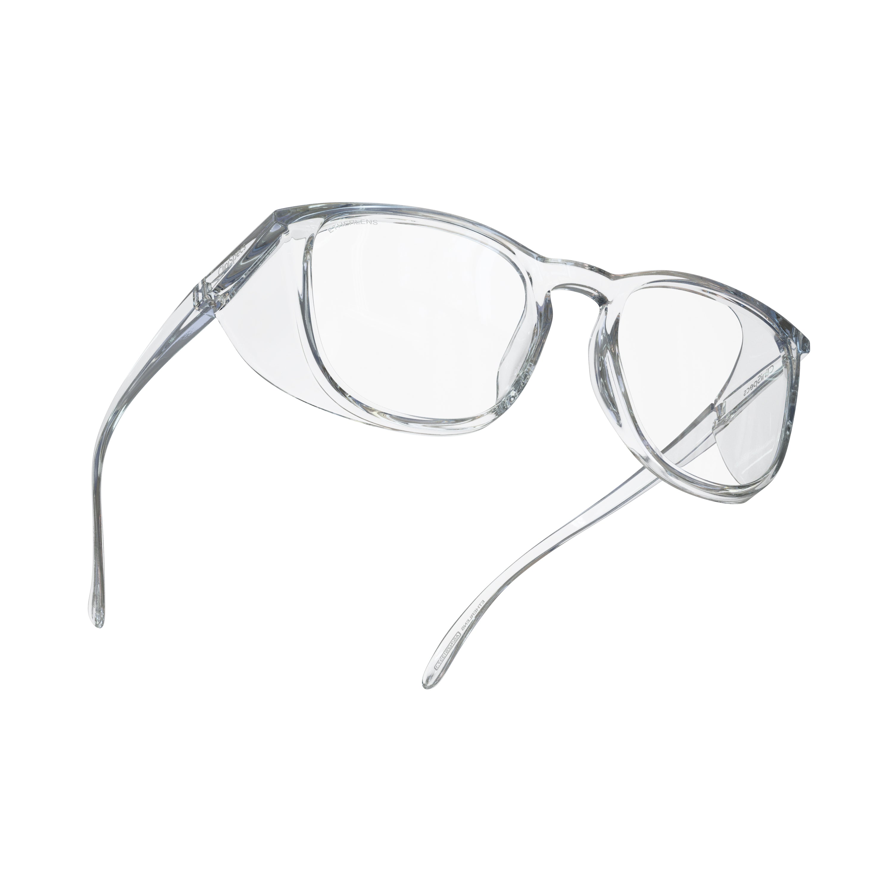 Square clinical glasses